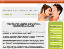 Tablet Screenshot of mensmedicalny.com